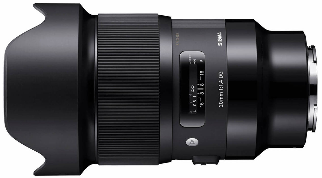 Sigma 20 mm F/1.4 DG HSM Art Pour Sony Monture E